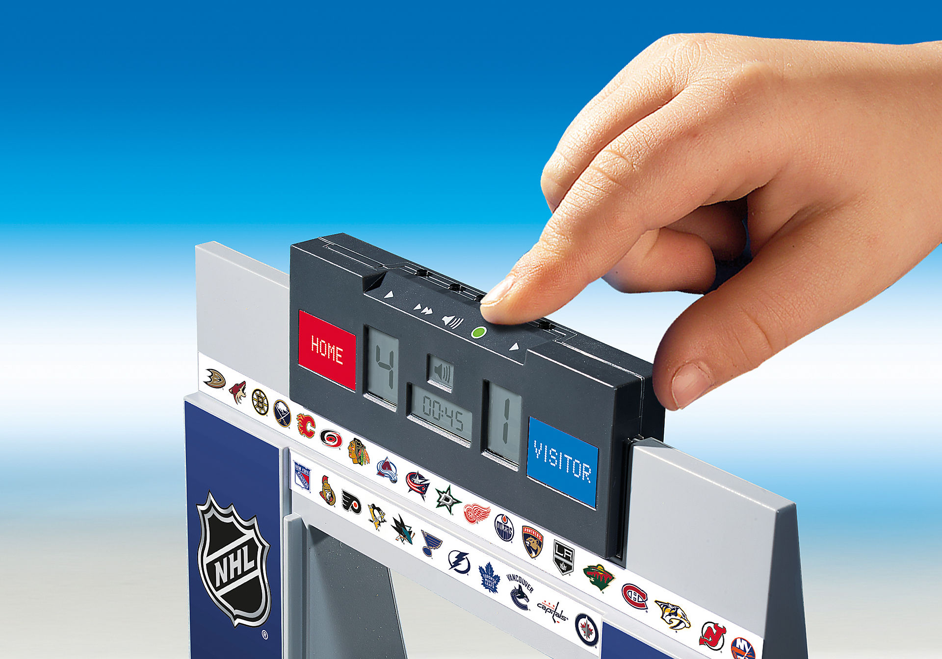NHL® Score Clock with 2 Referees - 9016